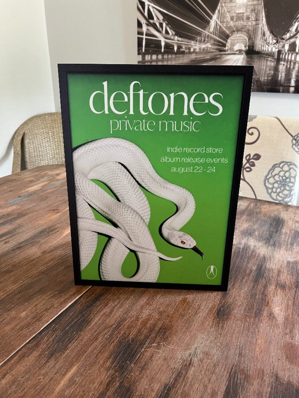 Deftones Private Music 12x16 PVC Print – Alternative Metal Wall Art